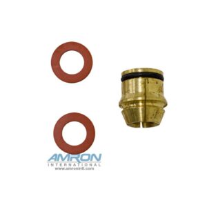 Pinza UWBR22C38K de 3/8 pulg. con junta tórica y arandela